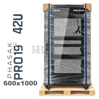 Armario Rack 42U 600x1000 | Phasak Pro PHO-6142 19 In